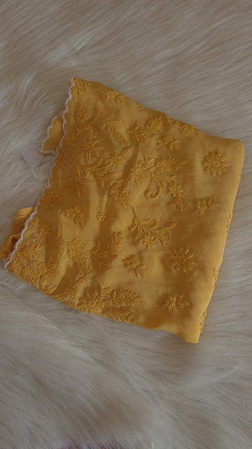 Zainy Cutwork Chikankari Pure handmade Embroidery Long Kurta