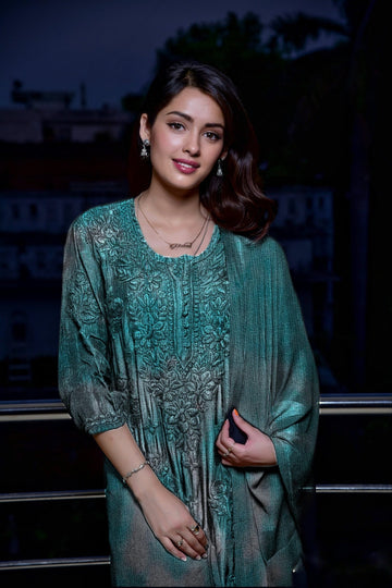 Beautiful premium Soft Fabric Chikankari Kurta Set
