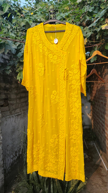 Duaa luxurious Look Premium Georgette Angrakha