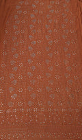 Noori premium georgette Chikankari kurta and dupatta set by LVW Fashions, handmade in Lucknow with intricate embroidery.
