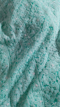 Beautiful handcrafted Chikankari full suit in faux Georgette by LVW Fashions, featuring intricate Lucknow embroidery.
