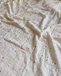Fariha Super Luxurious Premium Georgette Chikankari Kurta Dupatta Set by LVW Fashions, unstitched dyeable handmade Lucknow chikankari.