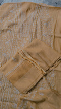 Handmade Chikankari Kurta by LVW Fashions featuring intricate Lucknow-style embroidery and traditional craftsmanship.