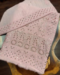 LVW Fashions Inaayat premium georgette chikankari kurta and dupatta set, handmade luxury Lucknow chikankari unstiched suit.