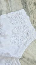 Handmade chikankari kurta with lace, paired with premium soft cotton and silk bottoms, showcasing traditional Lucknow craftsmanship.