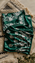 LVW Fashions Azhel Co-ord Set with intricate back and sleeve embroidery, handmade Chikankari Kurta from Lucknow.