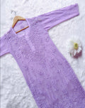 LVW Fashions Meer premium georgette chikankari kurta set with intricate handmade Lucknow embroidery, luxurious look.