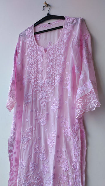Pinkish Adaya Rose New Wedding Luxurious Collection Premium Silk Co-ord Set (Limited Edition)