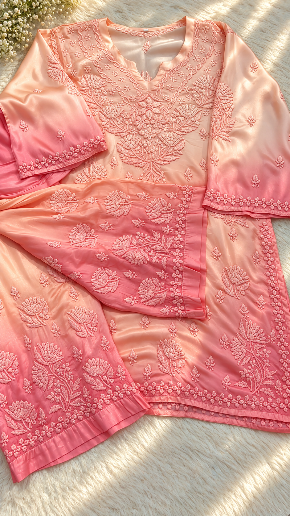 Chikankari kurti