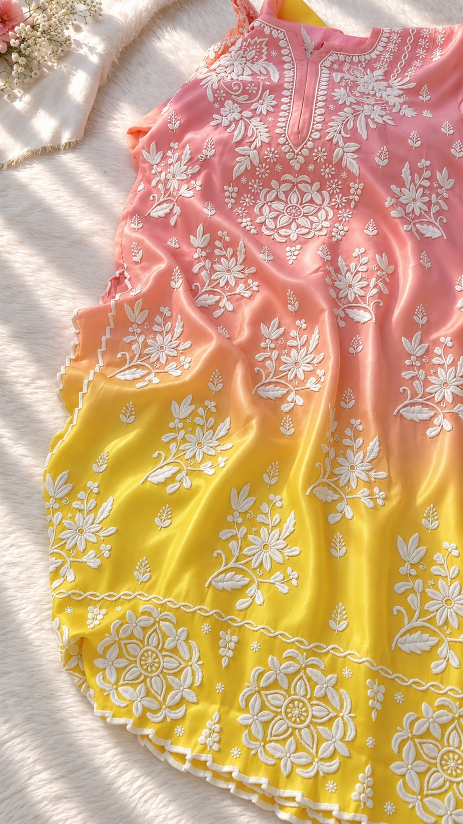 Chikankari kurti