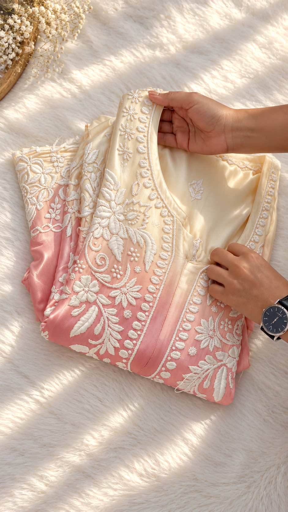 Chikankari kurti 
