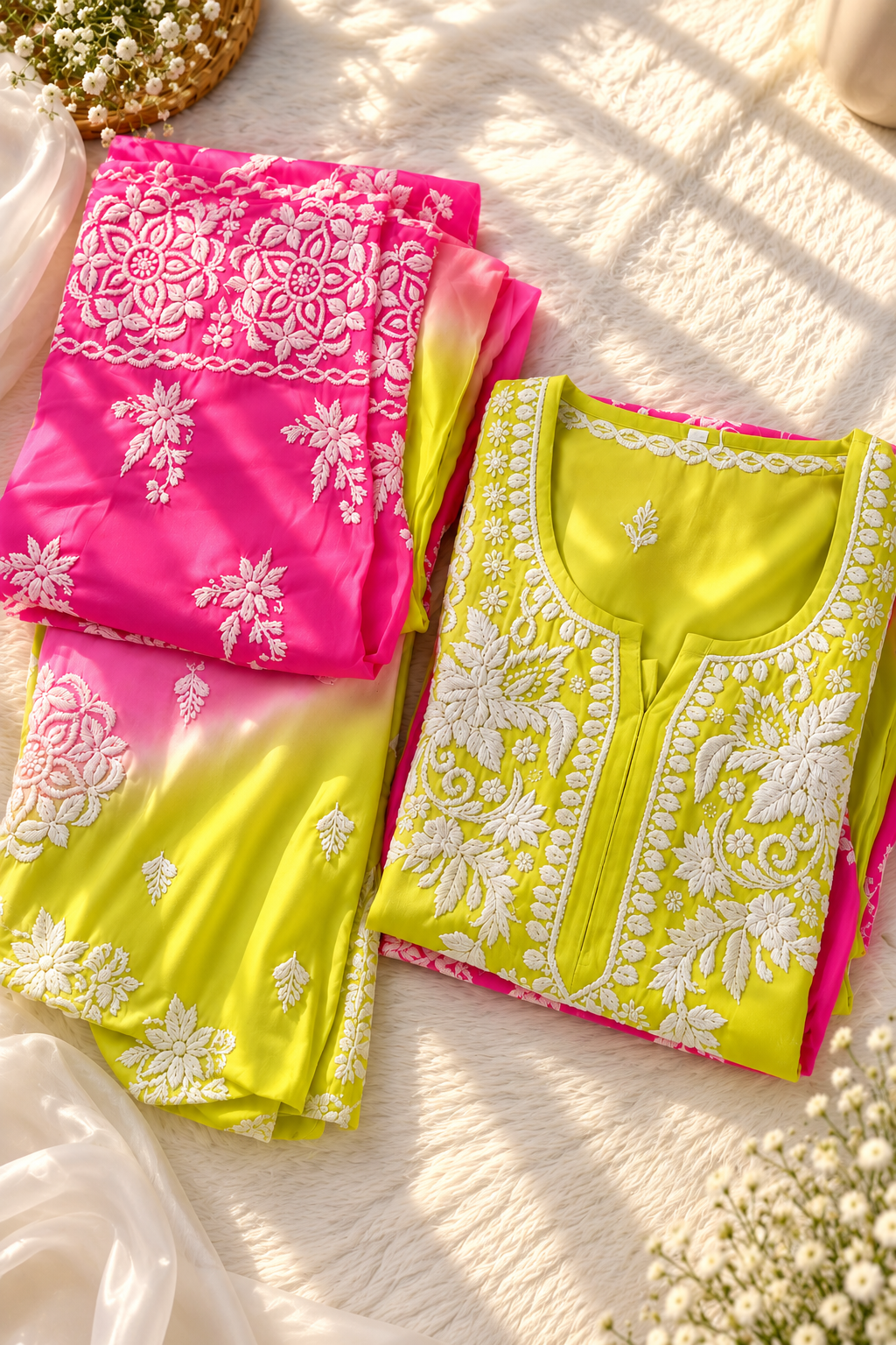 Chikankari kurti