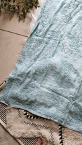 Plus size premium silk Chikankari kurta by LVW Fashions, handmade with intricate Lucknow embroidery and luxurious look.