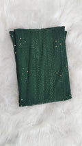 Handmade Lucknow Chikankari kurta and luxurious georgette Gharara set by LVW Fashions, showcasing intricate embroidery.