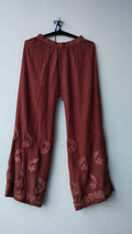 Hershey Kiss Premium Silk Chikankari full set by LVW Fashions, handmade Lucknow Chikankari kurta with matching silk bottom, detailed embroidery.