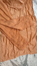 Honey Bee Premium Silk Modal Chikankari Kurta set by LVW Fashions, handcrafted Lucknow chikankari with intricate embroidery.