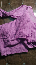 Handmade Noori design Sharara Chikankari Kurta Set by LVW Fashions featuring intricate Lucknow Chikankari embroidery.
