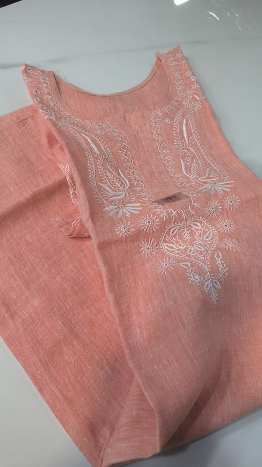Premium Soft Lenin Kurta Pure Handcrafted