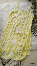 Handcrafted Tulip premium crepe silk tunic with intricate Lucknow Chikankari embroidery by LVW Fashions.