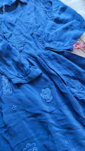 Pink Zainab Premium Silk Chikankari Shirt by LVW Fashions featuring intricate Lucknow Chikankari with a stylish flair.