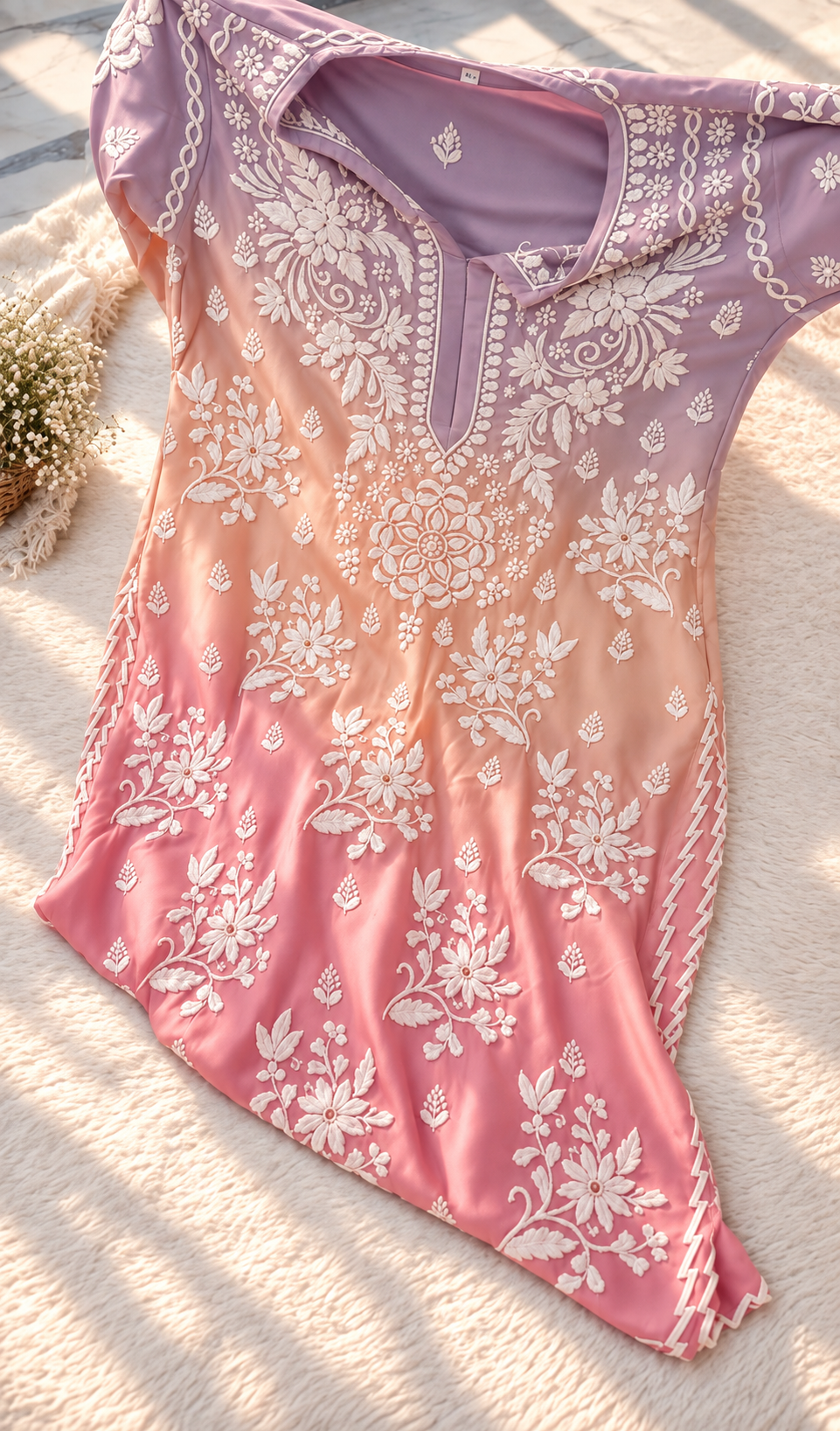 Chikankari kurti