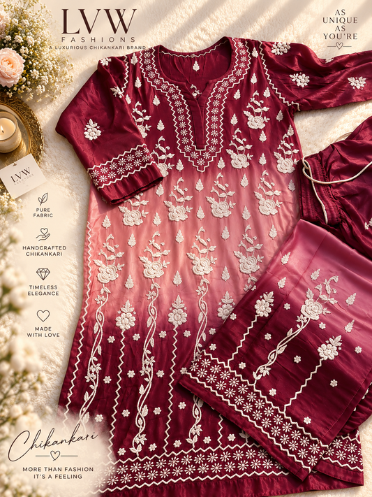 Chikankari kurti 