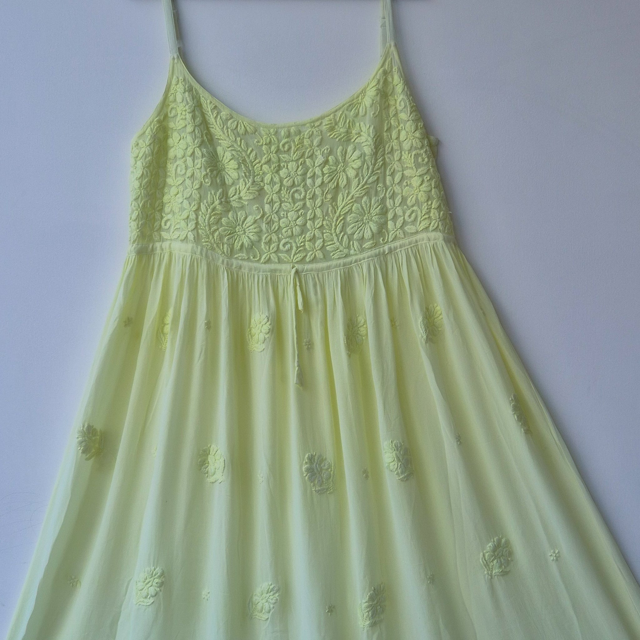 Jugnu Tulip Premium Georgette Chikankari Tunic
