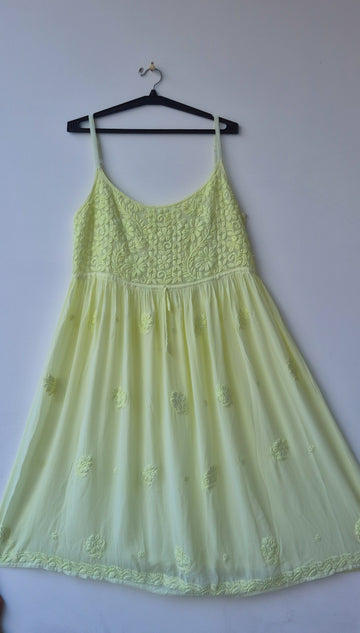 Jugnu Tulip Premium Georgette Chikankari Tunic