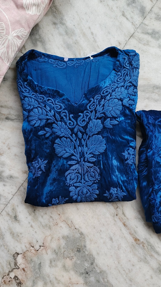 Get Ready For Winter Kashmiri Makhmal Pure Handcrafted Chikankari embroidery Soft & warm Luxurious Craft