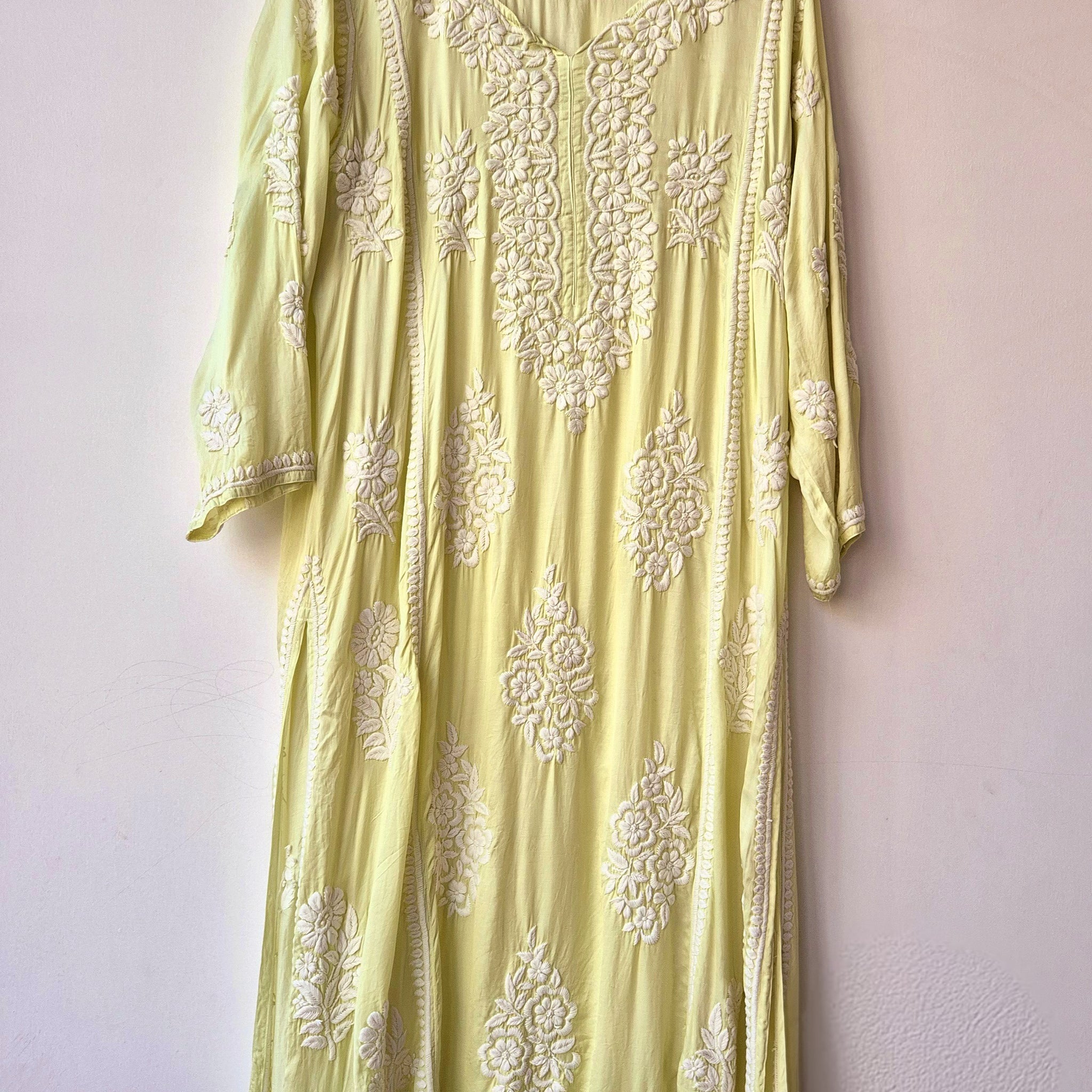 Premium Silk Luxurious Pure Handmade Aline Kurta