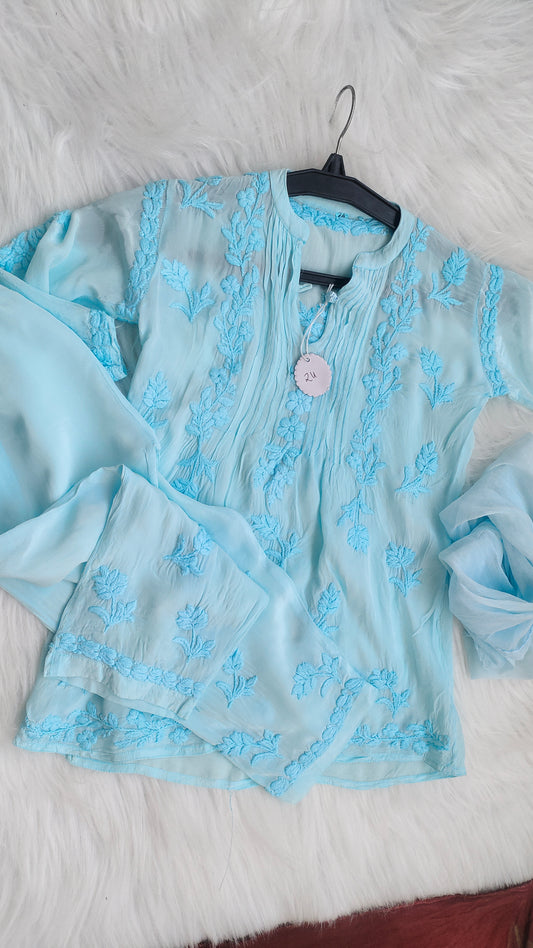 Chikankari Luxurious Look For Your Baby Girl