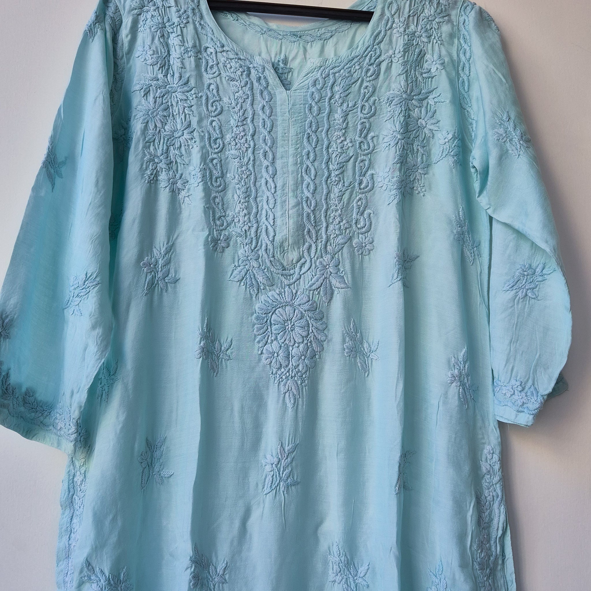 Gulab Premium Soft Modal cotton Chikankari Kurta Set