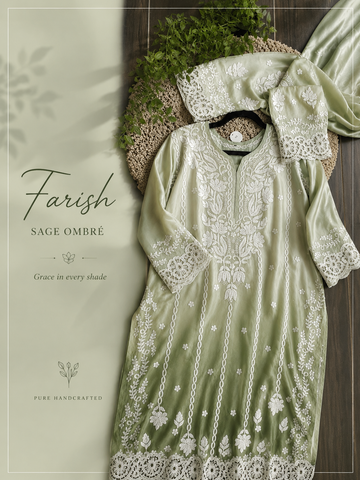 FARISH  Luxurious Collection Premium Silk Co-ord Set (Limited Edition)