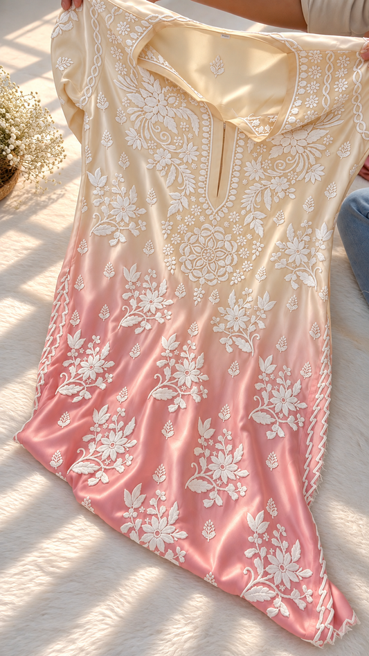 Chikankari kurti 