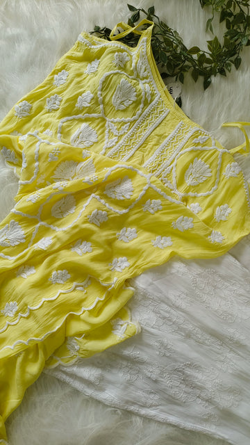 Tulip Beautiful Premium crepe silk Pure Handcrafted Tunic