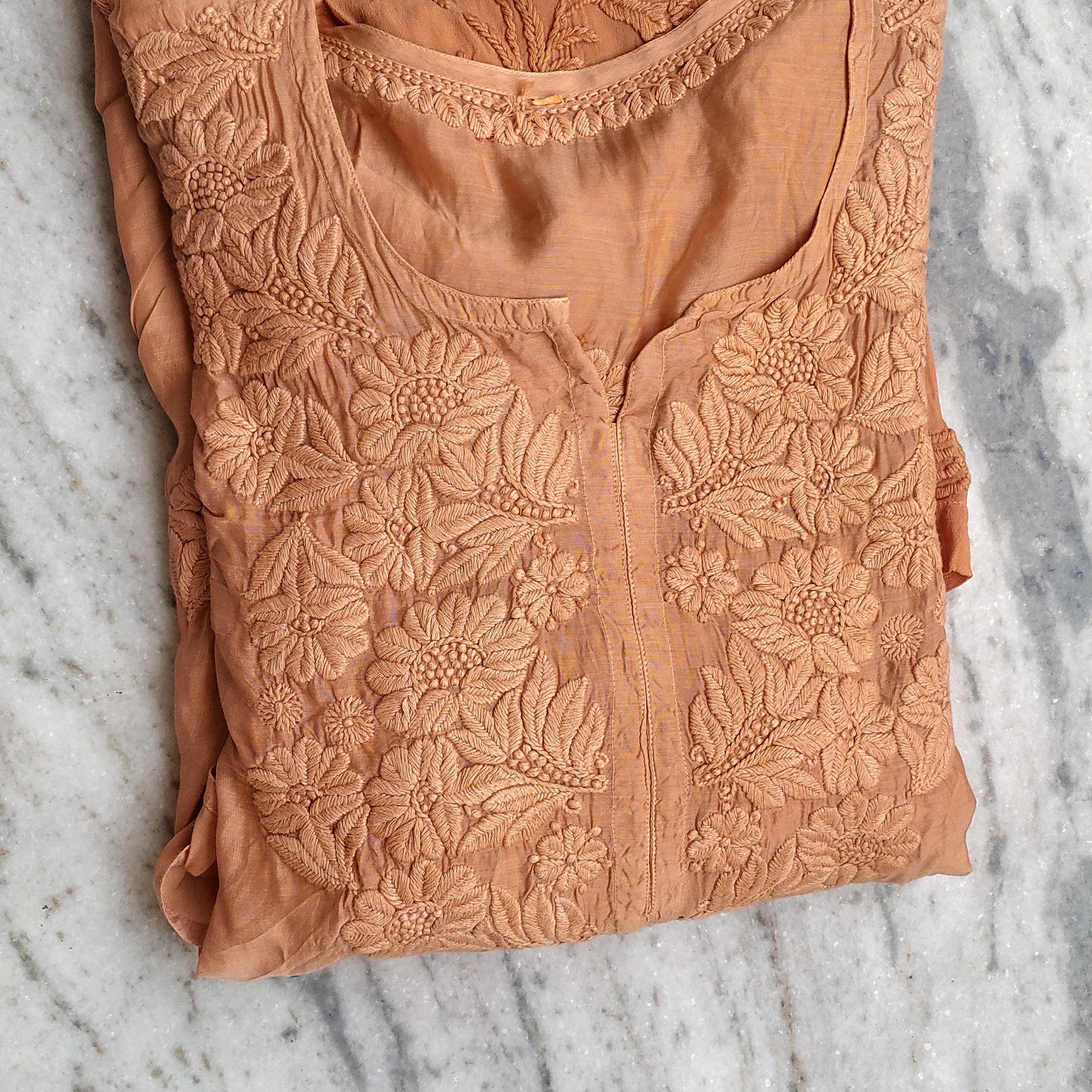Honey Bee Premium Silk Modal Chikankari Pure Handcrafted Kurta Set