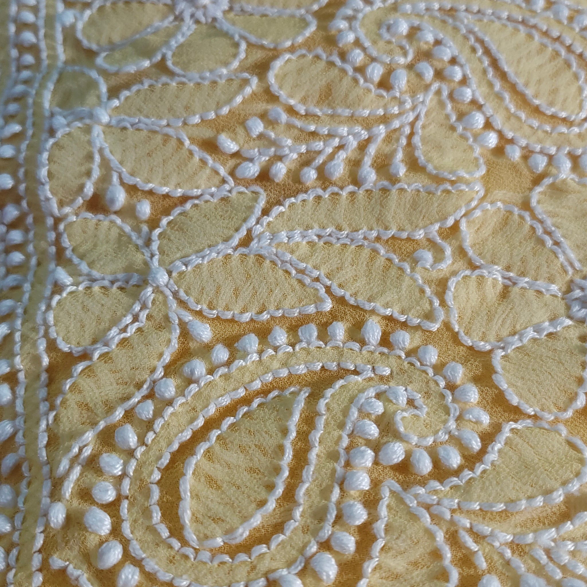 Beautiful Faux Georgette Pure Handcrafted Chikankari full  Suit