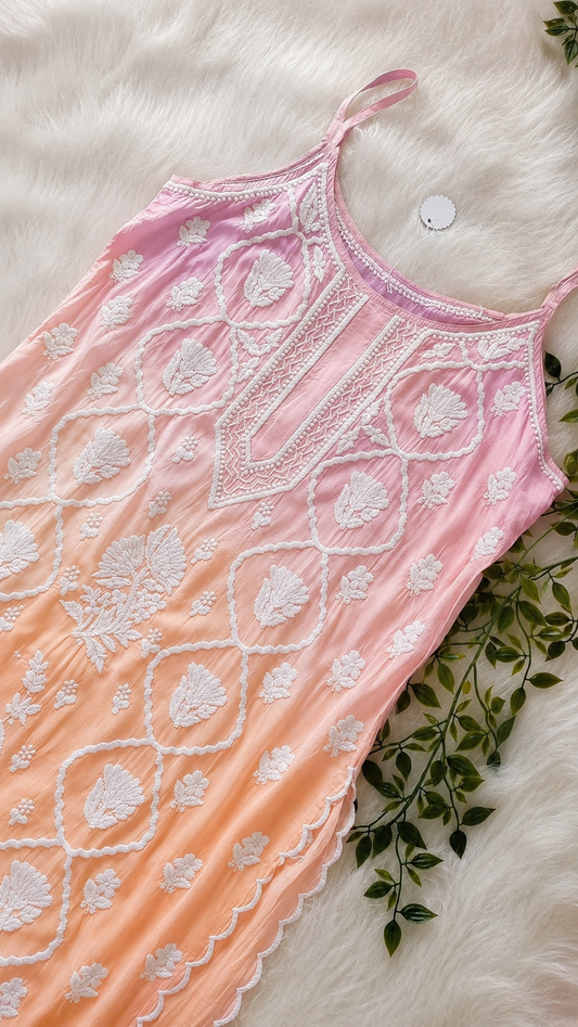 Tulip Beautiful Premium crepe silk Pure Handcrafted Tunic