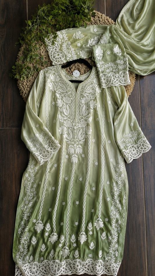 FARISH  Luxurious Collection Premium Silk Co-ord Set (Limited Edition)