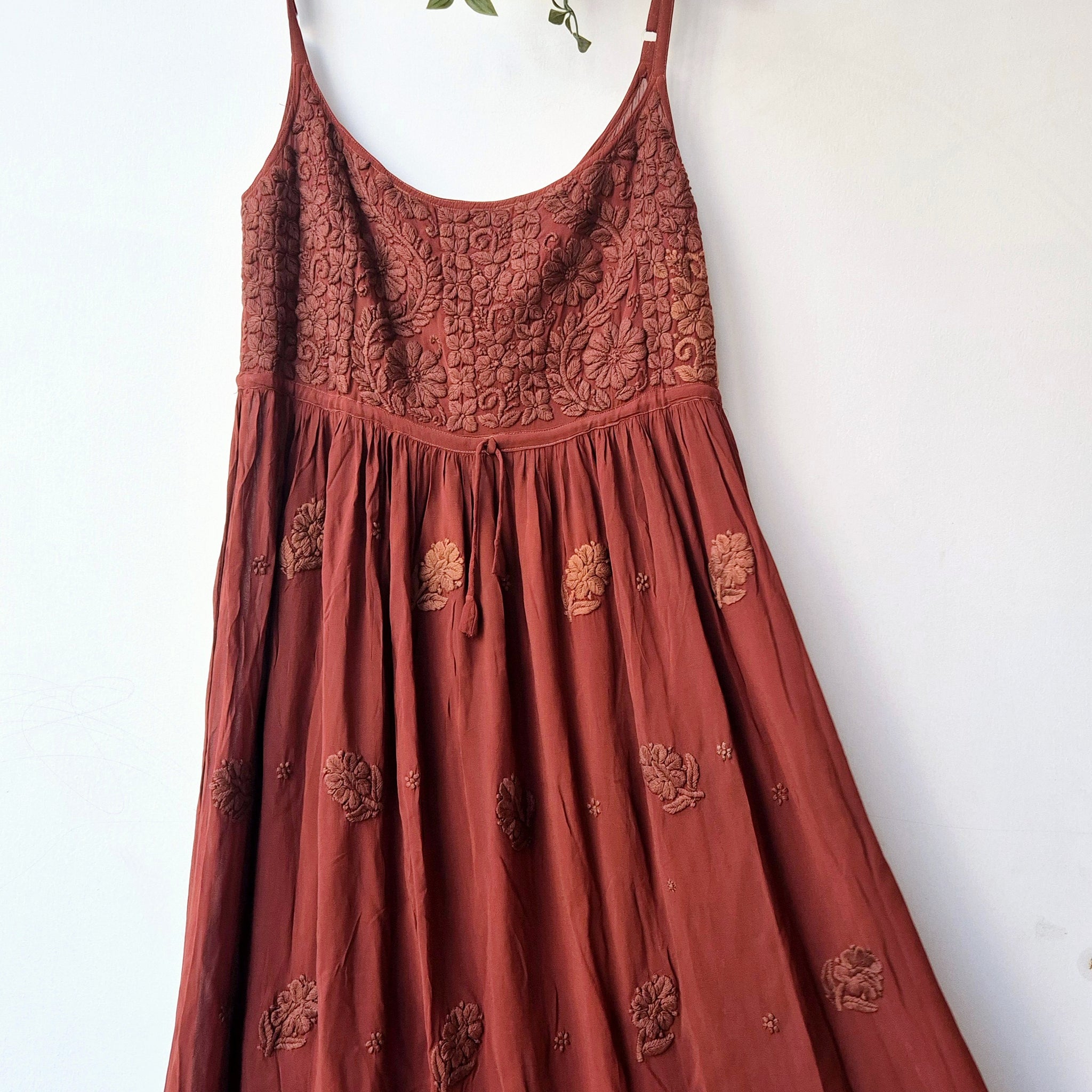 Tulip Straps Premium Georgette Chikankari Tunic