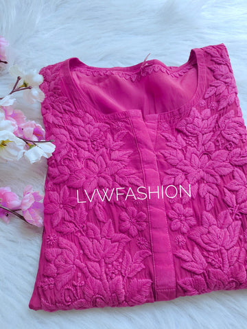 "Neer" Premium Muslin Silk Long Kurtas With Slip