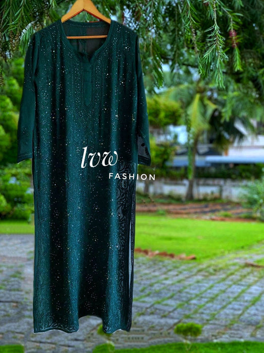 Premium Georgette Kurtas With Beautiful Shades inner include