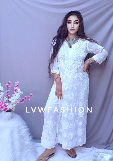 Adaya 3 Piece Restock Premium Georgette Kurta Set