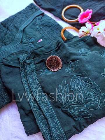 "Resham" Beautiful Premium Georgette 3 Piece Set