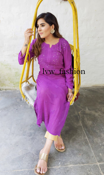 Beautiful Shades of Premium Georgette Kurtas