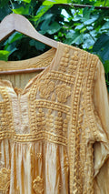 Pakizah super soft silk Chikankari tunic by LVW Fashion, luxurious stylist design with intricate embroidery and elegant fit.