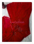 Beautiful maroon premium georgette 3-piece set with intricate chikankari embroidery by LVW Fashion, showcasing elegant traditional design.