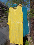 Luxurious LVW Fashion Chikankari 3-piece set in premium georgette, showcasing intricate embroidery and elegant design.