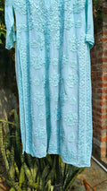 Adaya luxurious Look Chikankari Kurta Skirt Set by LVW Fashion, featuring intricate embroidery and elegant traditional design.