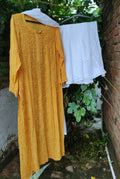 Mahira Premium Georgette Chikankari Kurta Sharara Set by LVW Fashion featuring intricate embroidery and elegant design.